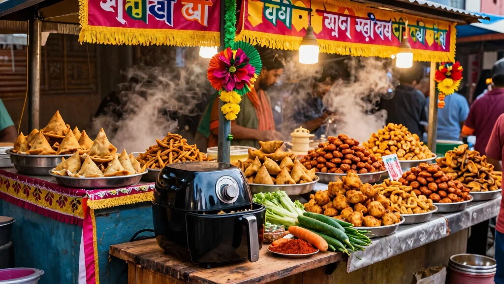 16 Airfryer Indian Vegetarian Recipes - Easy & Healthy Snacks